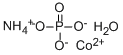Ammonium cobalt(II) phosphate monohydrate