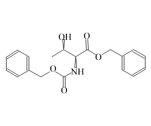 二,cbz-l-苏氨酸分子结构式