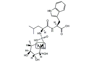 四,磷酰二肽分子结构式